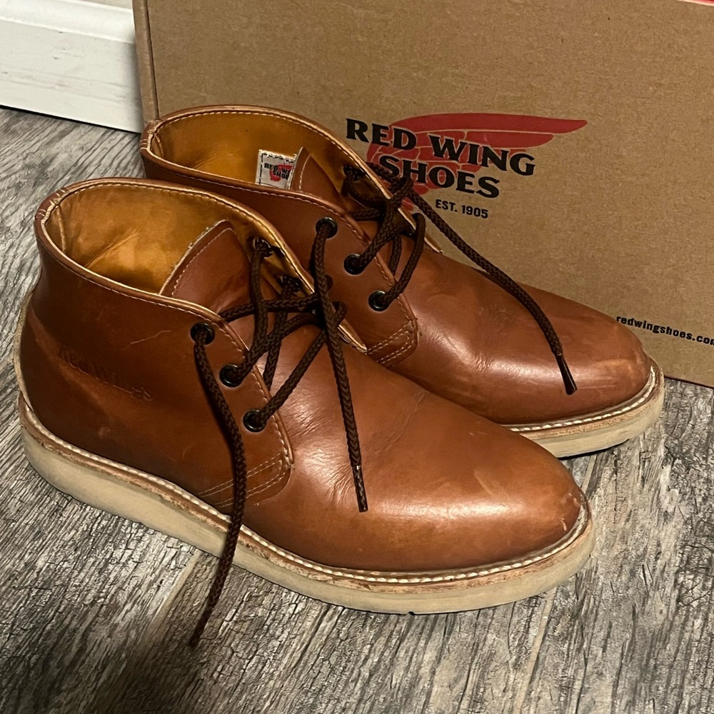 Red Wing Shoes Traction Tred Chukka Boots #595